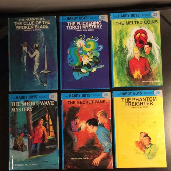 The Hardy Boys Books x6 - Picture 1 of 4